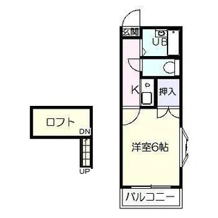 トーフク神宮西【2階】の間取り