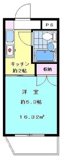 ハイタウン西蒲田【2階】の間取り