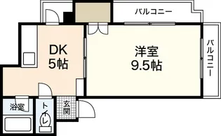 サンシャイン高橋【3階】の間取り