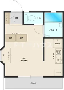 スタディオ・ルイ【1階】の間取り