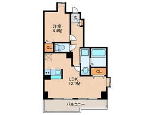 アリエスC・B【9階】の間取り