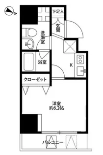 プレール・ドゥーク板橋本町II【3階】の間取り