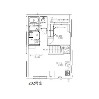 セレーノ祐天寺【2階】の間取り