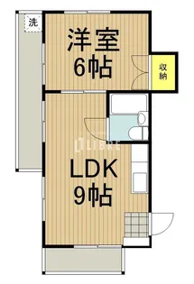 シティハイム曙【1階】の間取り