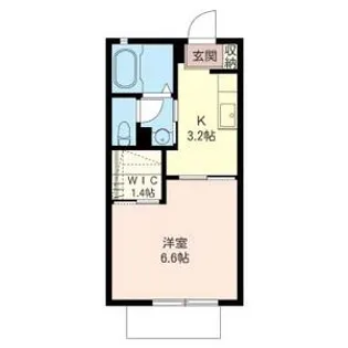 アクシスI【1階】の間取り