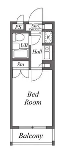 ユーレジデンス護国寺【5階】の間取り