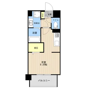 LIBTH新水前寺【8階】の間取り