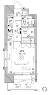 クレイシア新大塚【2階】の間取り