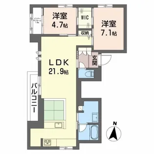 リオ・ブランコ【2階】の間取り