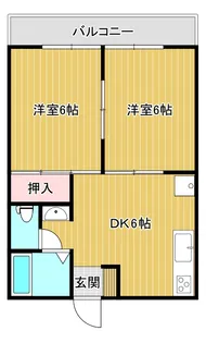 Y‘s BLD.20【3階】の間取り