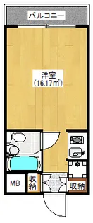 東陽ビルディング【5階】の間取り