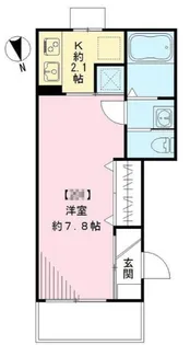 カーサ グローヴ【2階】の間取り