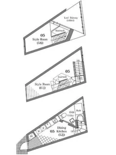 サクラノキテラス中目黒の間取り