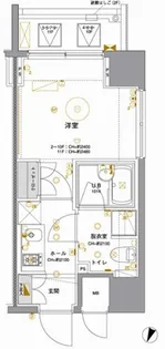 セジョリ横浜みなとみらいII【10階】の間取り