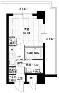 ライオンズプラザ井土ヶ谷壱番館【3階】の間取り