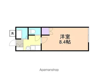紀ノ川コーポ【1階】の間取り