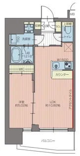 プレジオ池袋NORTH【2階】の間取り