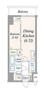 GRAN PASEO亀戸【3階】の間取り