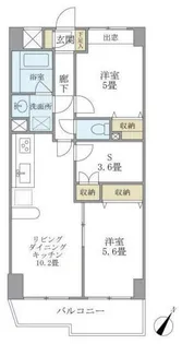 KDXレジデンス二子玉川【3階】の間取り