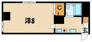 三宝第2ビル【2階】の間取り
