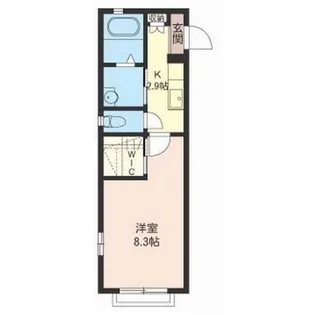 ノルド西浦和【2階】の間取り