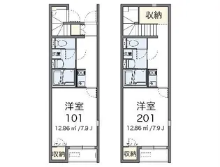 レオネクストパル【1階】の間取り