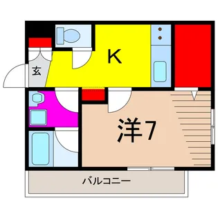 ジラソーレ雅【2階】の間取り