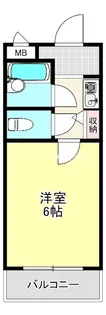コスモビクトリー【2階】の間取り