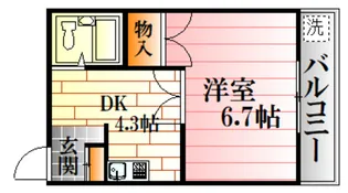 ポエムサンライズ【1階】の間取り