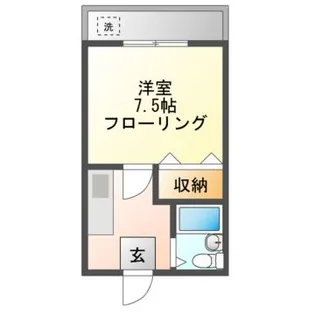 藤ハイツ桜【2階】の間取り