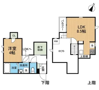 CB弥生フィオーレ【2階】の間取り