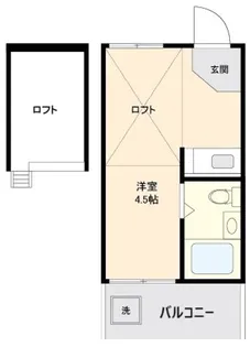 ビレッジ荻窪【1階】の間取り
