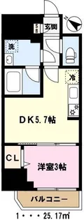 アーバンパーク川口幸町【14階】の間取り