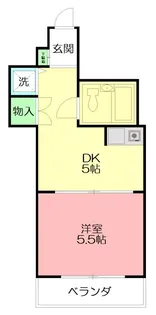 レジデンス湘南台【3階】の間取り
