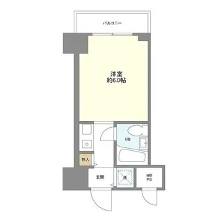 ダイアパレス錦糸町第5【12階】の間取り