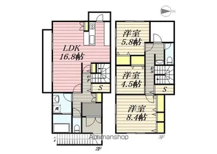 デュオハウス【1階】の間取り
