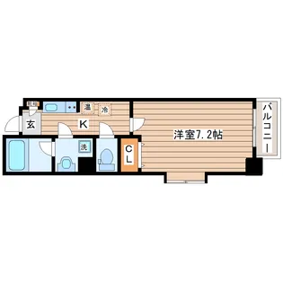 CLAIR.S【7階】の間取り