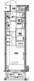 セジョリ高田馬場【3階】の間取り