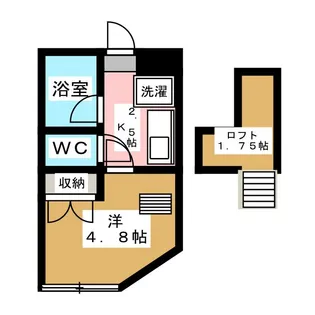 ストロベリーハイム【1階】の間取り