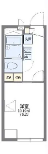 レオパレスエド【2階】の間取り