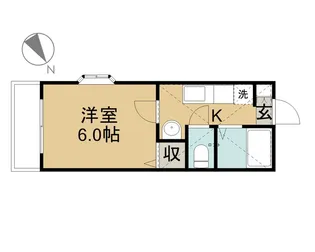 エスペーロII【2階】の間取り
