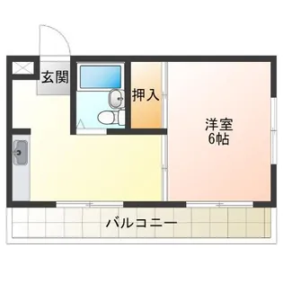 コーポ和秀【3階】の間取り