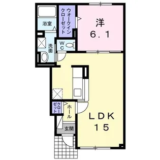 ひまわり【1階】の間取り