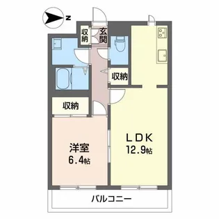 グランドメゾン西小川【3階】の間取り