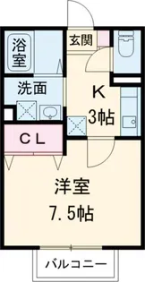 グレース富士見台【2階】の間取り