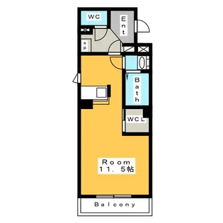 ボナール華 C【3階】の間取り