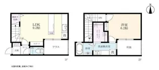 プレミアムアイランド境原の間取り