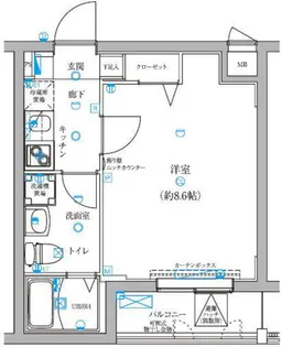 グランドエグザ親水公園I【5階】の間取り