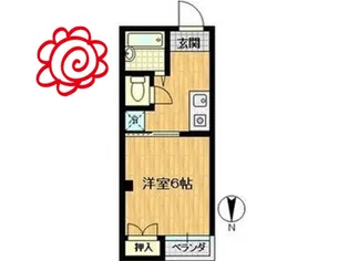 ビルシャナ鶴見【2階】の間取り