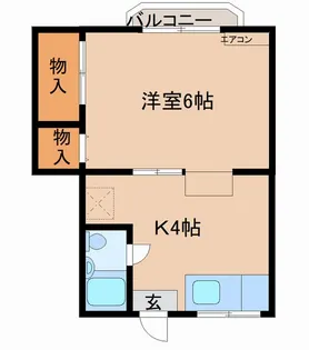 レピュート新庄【2階】の間取り